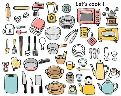 りょうりの ときに つかう もの