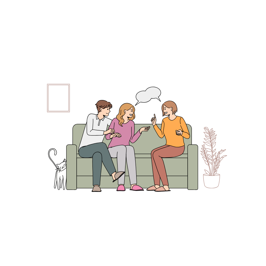 ともだちとはなします