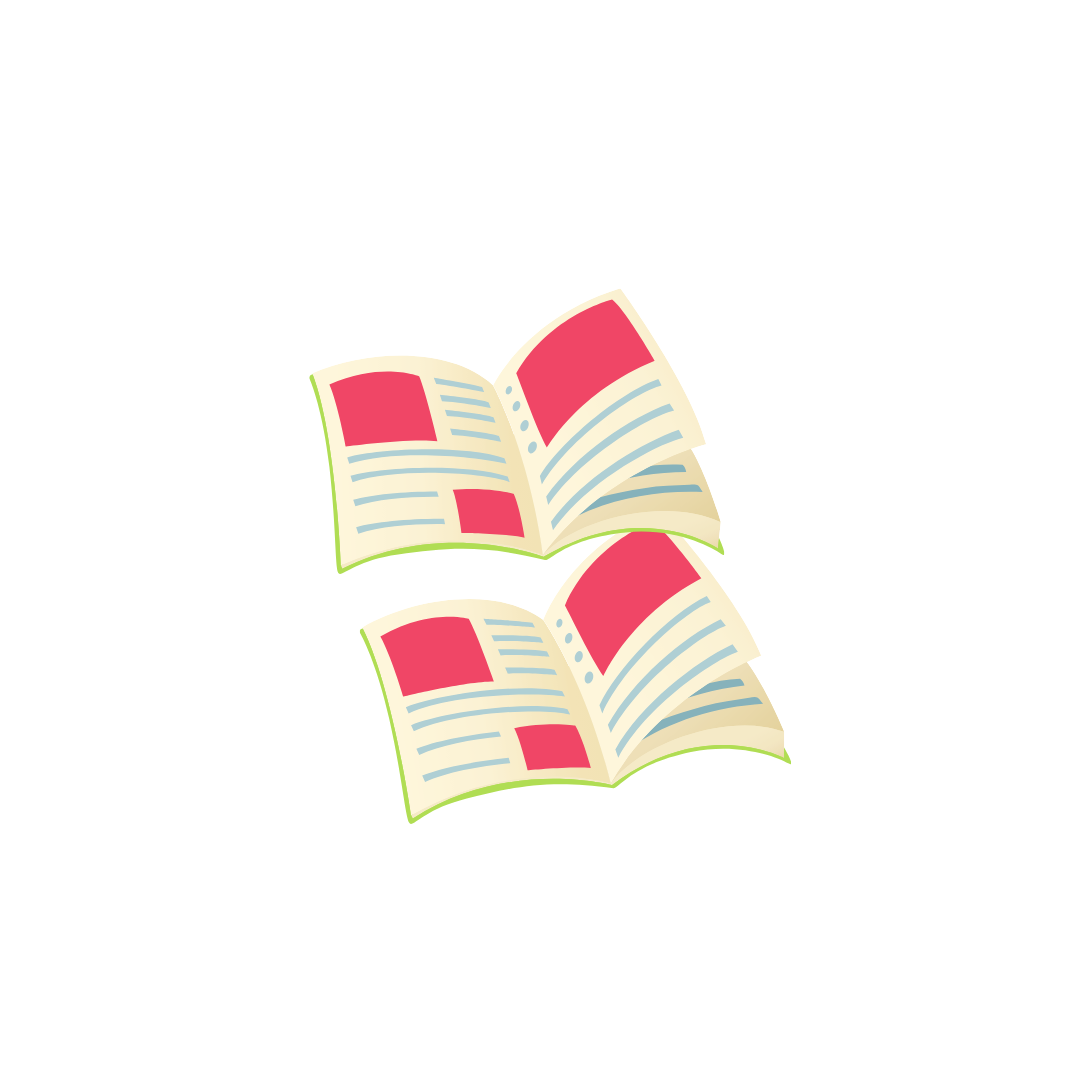 ざっし を よみます